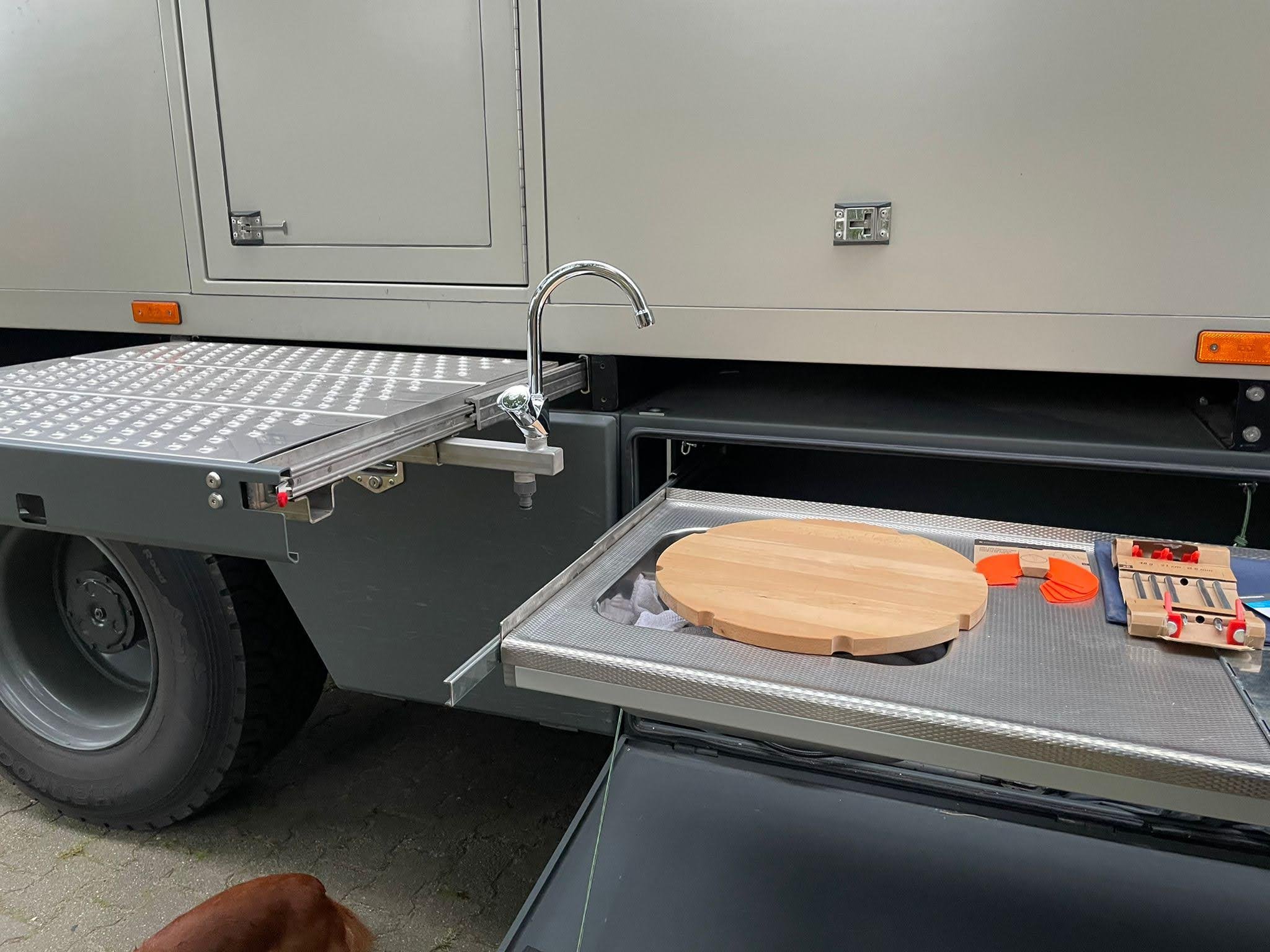 Iveco Eurocargo 4x4 in de werkplaats