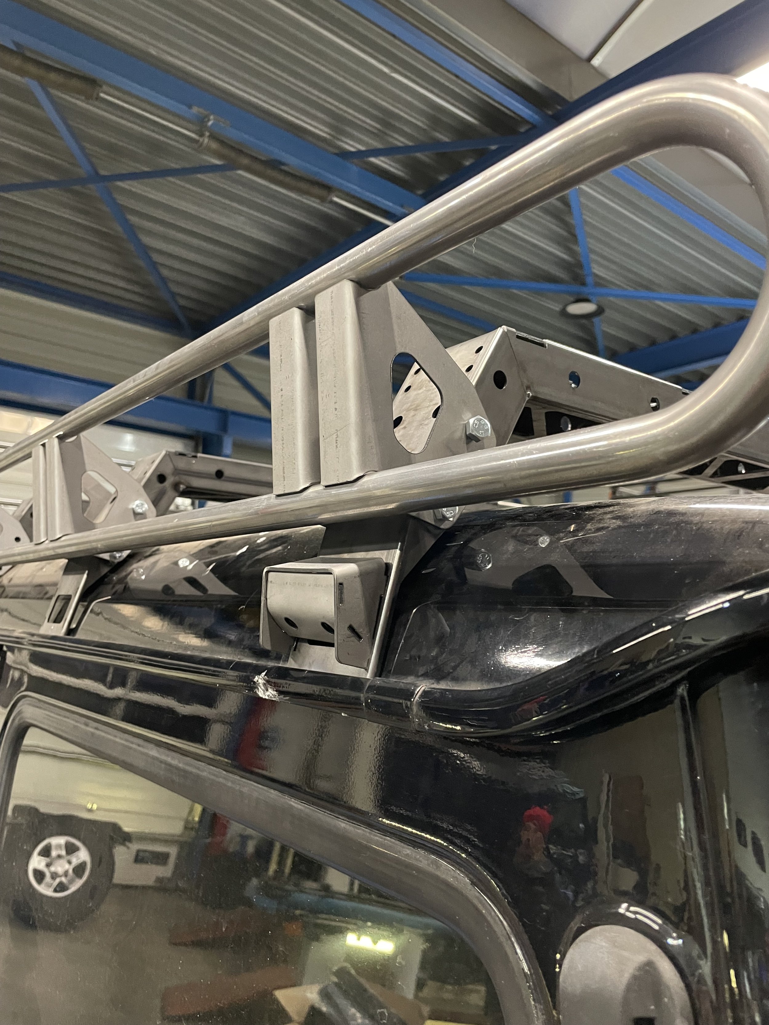 Mercedes G-Klasse met Nevelink dakrek